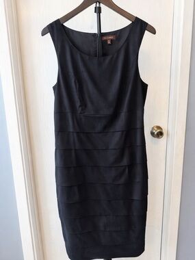 The Limited Black Sleeveless Sheath Dress Size 14 Career Classic LBD